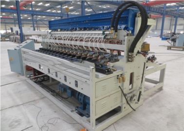 China Diamond Reinforcing Mesh Welding Machine Rebar Mesh Production Line Low Noise supplier